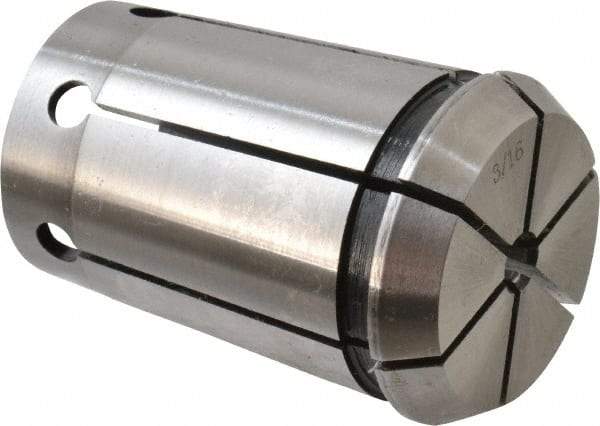 Interstate - 3/16", Series 1", Full Grip Specialty System Collet - 0.000787" TIR - Exact Industrial Supply