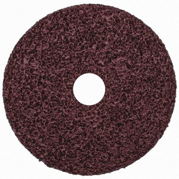 3M - 5" Diam 7/8" Hole 16 Grit Fiber Disc - Very Coarse Grade, Aluminum Oxide, Series 381C - Caliber Tooling