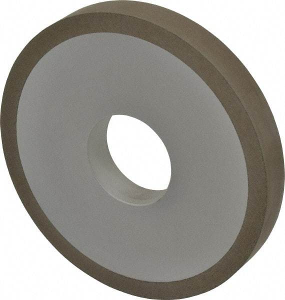 Norton - 4" Diam x 1-1/4" Hole x 1/2" Thick, 150 Grit Surface Grinding Wheel - Diamond, Type 1A1, Very Fine Grade, Resinoid Bond - Caliber Tooling