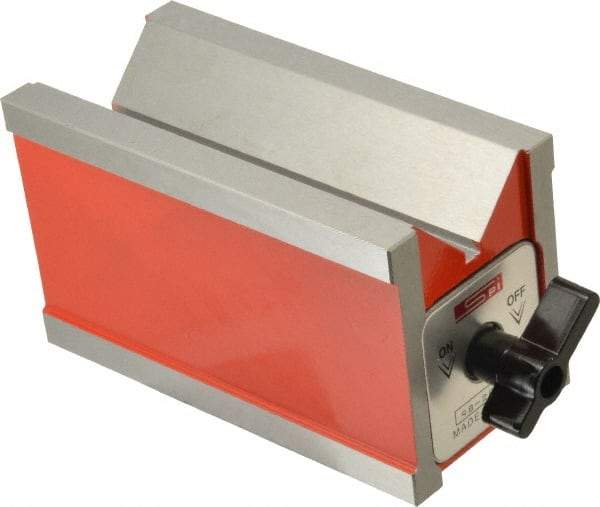 SPI - 38mm Max Capacity, 90° Angle, V-Block - 5" Long x 2-3/8" Wide x 2-7/8" High, Sold as Individual - Caliber Tooling