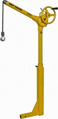 Sky Hook - 500 Lb Load Capacity, Steel Sky Hook Crane - Receiver Hitch Crane - Caliber Tooling