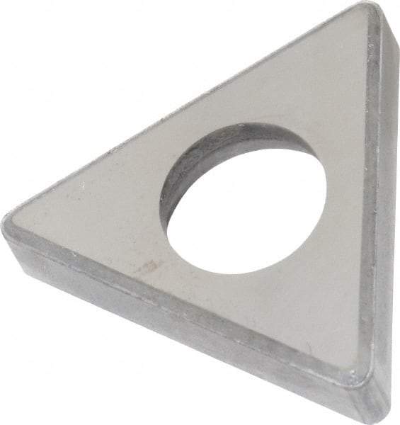 Made in USA - 5/8" Inscribed Circle, Triangle Shim for Indexables - Carbide, 3/16" Thick, ITSN Shim Style, Negative Rake - Caliber Tooling