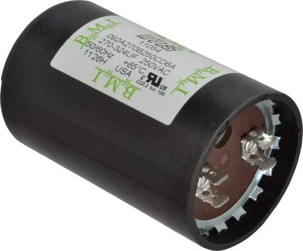 Value Collection - 270-324 Microfarad Motor Capacitor - 250 Volts - Caliber Tooling