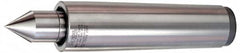 Royal Products - MT5 Taper Shank, 1-3/4" Head Diam 3,125 Lb Capacity Live Center - 4,500 Max RPM, 3/16" Head Length, 1.0938" Point Diam, 2" Point Len, 2,340 Lb Max Workpc, 8-1/16" OAL, Standard Point - Caliber Tooling