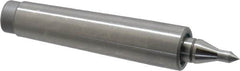 Royal Products - MT2 Taper Shank, 0.7" Head Diam 300 Lb Capacity Live Center - 5,000 Max RPM, 0.39" Point Diam, 7/8" Point Len, 150 Lb Max Workpc, 3-15/16" OAL, 3/16" Tip Diam, Long Point - Caliber Tooling