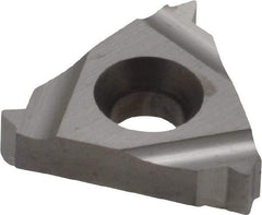 Carmex - 16ER External Right Hand 14 UN Laydown Threading Insert - Grade P30, Uncoated Coated Carbide - Caliber Tooling