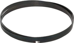 Starrett - 14 TPI, 6' 8" Long x 1/2" Wide x 0.025" Thick, Welded Band Saw Blade - Carbon Steel, Toothed Edge, Raker Tooth Set, Flexible Back, Contour Cutting - Caliber Tooling