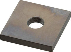 Mitutoyo - 0.139" Square Steel Gage Block - Accuracy Grade 0, Includes Certificate of Inspection - Caliber Tooling