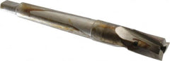 Value Collection - 9/16" Diam, 3 Flutes, Morse Taper Shank, Interchangeable Pilot Counterbore - Caliber Tooling