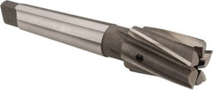 Value Collection - 1-5/16" Diam, 5 Flutes, Morse Taper Shank, Interchangeable Pilot Counterbore - Caliber Tooling