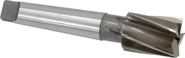 Value Collection - 1-3/4" Diam, 5 Flutes, Morse Taper Shank, Interchangeable Pilot Counterbore - Caliber Tooling