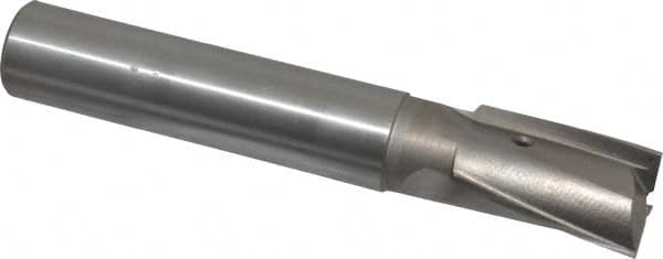 Value Collection - 1-1/8" Diam, 1" Shank, Diam, 3 Flutes, Straight Shank, Interchangeable Pilot Counterbore - Caliber Tooling