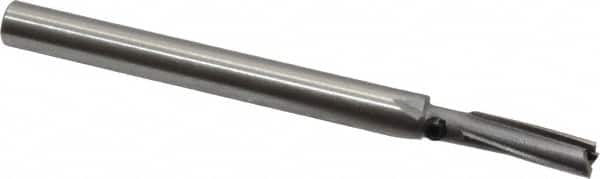 Made in USA - 3/16" Diam, 15/64" Shank, Diam, 3 Flutes, Straight Shank, Interchangeable Pilot Counterbore - Caliber Tooling