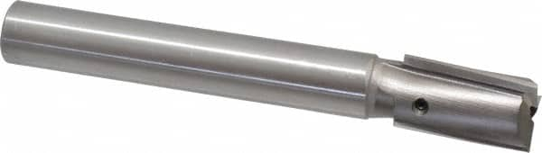 Made in USA - 29/32" Diam, 3/4" Shank, Diam, 3 Flutes, Straight Shank, Interchangeable Pilot Counterbore - Caliber Tooling