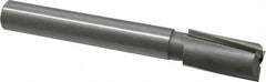 Made in USA - 31/32" Diam, 3/4" Shank, Diam, 3 Flutes, Straight Shank, Interchangeable Pilot Counterbore - Caliber Tooling