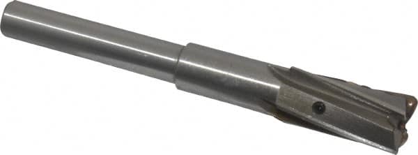 Value Collection - 3/4" Diam, 1/2" Shank, Diam, 4 Flutes, Straight Shank, Interchangeable Pilot Counterbore - Caliber Tooling