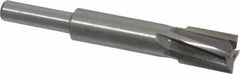 Value Collection - 7/16" Diam, 1/4" Shank, Diam, 4 Flutes, Straight Shank, Interchangeable Pilot Counterbore - Caliber Tooling