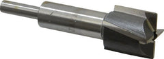 Value Collection - 27/32" Diam, 1/4" Shank, Diam, 4 Flutes, Straight Shank, Interchangeable Pilot Counterbore - Caliber Tooling