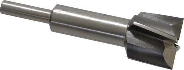 Value Collection - 29/32" Diam, 1/4" Shank, Diam, 4 Flutes, Straight Shank, Interchangeable Pilot Counterbore - Caliber Tooling