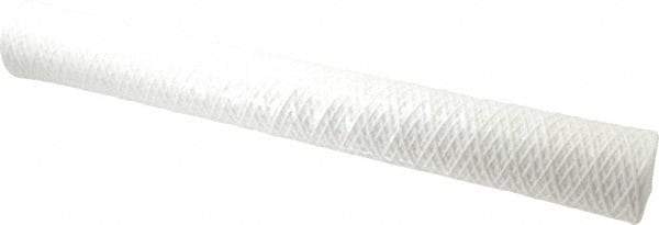 Parker - 2-1/2" OD, 5µ, Polyester String-Wound Cartridge Filter - 20" Long - Caliber Tooling