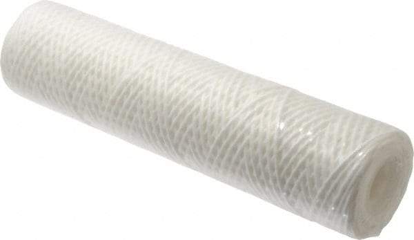 Parker - 2-1/2" OD, 25µ, Polyester String-Wound Cartridge Filter - 10" Long - Caliber Tooling