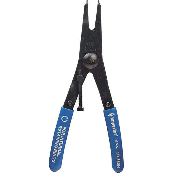 Imperial - Retaining Ring Pliers Type: Internal Ring Size: 3/8" - 1-3/8" - Caliber Tooling