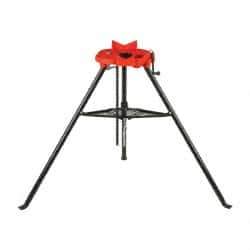 Value Collection - 1/8" to 6" Pipe Capacity, Portable Tristand Chain Vise - Caliber Tooling