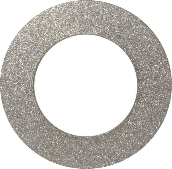 Made in USA - 5" Diam x 3" Hole x 1/4" Thick, 90/100 Grit Surface Grinding Wheel - Diamond, Coarse Grade - Caliber Tooling