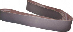 Norton - 2-1/2" Wide x 60" OAL, 80 Grit, Aluminum Oxide Abrasive Belt - Aluminum Oxide, Medium, Coated, X Weighted Cloth Backing, Series R228 - Caliber Tooling