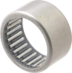 IKO - 1.181" Bore Diam, 4,950 Lb. Dynamic Capacity, 30 x 37 x 20mm, Caged, Open End, Shell Needle Roller Bearing - 1.457" Outside Diam, 0.787" Wide - Caliber Tooling