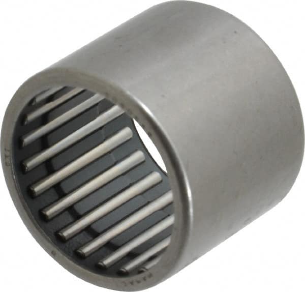 IKO - 1-1/4" Bore Diam, 7,500 Lb. Dynamic Capacity, 1-1/4 x 1-1/2 x 1-1/4", Caged, Open End, Shell Needle Roller Bearing - 1-1/2" Outside Diam, 1-1/4" Wide - Caliber Tooling