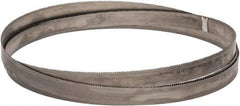 Starrett - 8 to 12 TPI, 11' 3" Long x 1" Wide x 0.035" Thick, Welded Band Saw Blade - Bi-Metal, Toothed Edge, Contour Cutting - Caliber Tooling