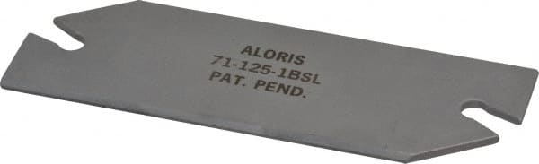 Aloris - Indexable Cut-Off Blade - GTN-3 Blade, AXA, BXA, CXA Series - Caliber Tooling