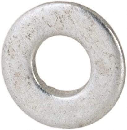 Value Collection - M2 Screw, Grade 8 Steel Standard Flat Washer - 2.2mm ID x 5mm OD, 0.3mm Thick, Zinc-Plated Finish - Caliber Tooling