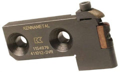 Kennametal - Series V-Bottom Round, Right Hand, 411-VR Toolholder Compatibility, R..V45 Insert Compatibility, Indexable Turning Cartridge - Clamp Holding Method, 38.1mm Max Depth of Cut - Caliber Tooling