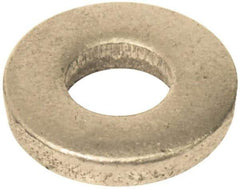 Gibraltar - 3/8" Screw, Grade 12L14 Case Hardened Steel Standard Flat Washer - 13/32" ID x 7/8" OD, 1/8" Thick, Nickel-Plated Finish - Caliber Tooling