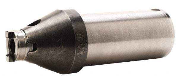 Kennametal - Series HTS, Head Connection 13B, 2" Diam Weldon Flat Shank, Drill Body - 4.65" Body Length to Flange, SSF Toolholder, 28mm Nose Diam, 270.35mm OAL, Through Coolant - Caliber Tooling