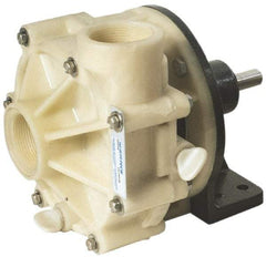 Pentair - 1/2 HP, Corrosion Resistant Pump - 1-1/2 Inlet Size, 1-1/2 Outlet Size, Polypropylene - Caliber Tooling