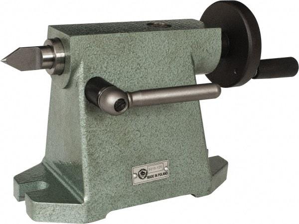 Bison - 4.92" Centerline Height, Tailstock - 2MT Tailstock Taper, Use with 6" Horizontal/Vertical Indexing Super Spacers - Caliber Tooling