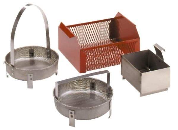 Graymills - Metal Parts Washer Basket - 5" High x 12" Wide x 13" Long, Use with Parts Washers - Caliber Tooling