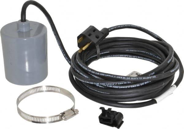 Berkeley - 230 AC Volt, Sump, Sew and Eff, Float Switch - 20 Ft. Cord Length, PVC - Caliber Tooling