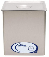 L&R Ultrasonic - Bench Top Solvent-Based Ultrasonic Cleaner - 1.5 Gal Max Operating Capacity, Stainless Steel Tank, 117 Input Volts - Caliber Tooling