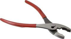 Proto - 9-1/2" OAL, 2-3/8" Jaw Length, 1-7/64" Jaw Width, Combination Slip Joint Pliers - 2 Positions, Serrated Pipe Jaw, Standard Head, Wire Cutting Shear - Caliber Tooling