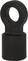 Schaefer Brush - 2" Long, 1/4" NPT Female, ABS Nylon Pull Ring - 1-1/4" Diam, For Use with Tube Brushes & Scrapers - Caliber Tooling