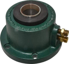 Eagle Rock - Series 5C, 1-1/16" Collet Capacity, Horizontal Standard Collet Holding Fixture - Air Activated, 5-1/2" Base Diam Width, 3-1/4" High - Caliber Tooling