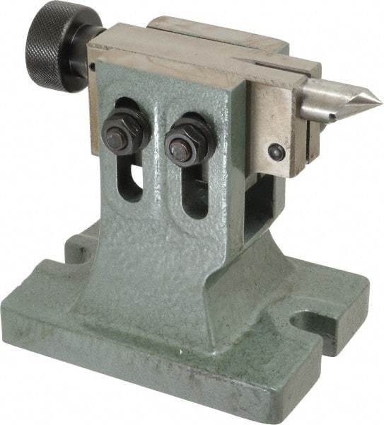 Yuasa - 8" Table Compatibility, 5.31" Center Height, Tailstock - Adjustable Height - Caliber Tooling