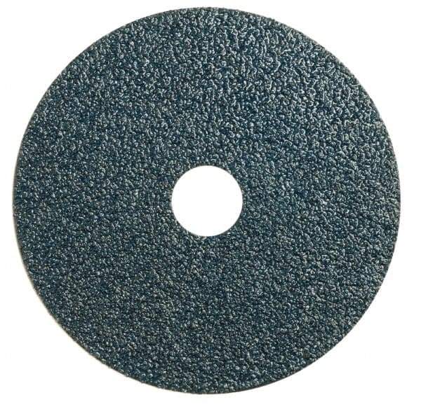 Tru-Maxx - 9-1/8" Diam 7/8" Hole 36 Grit Fiber Disc - Very Coarse Grade, Zirconia Alumina, 8,000 Max RPM - Caliber Tooling