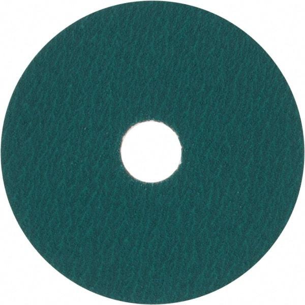 Tru-Maxx - 4-1/2" Diam 7/8" Hole 80 Grit Fiber Disc - Medium Grade, Zirconia Alumina, 13,000 Max RPM - Caliber Tooling