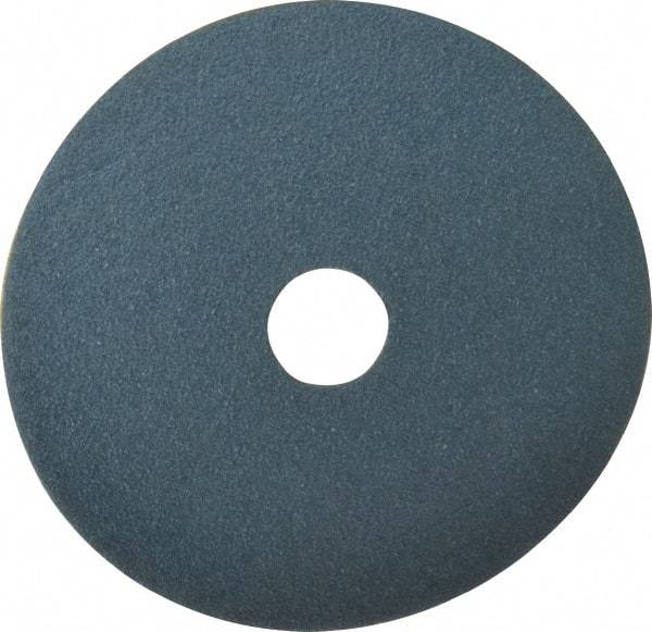 Tru-Maxx - 5" Diam 7/8" Hole 120 Grit Fiber Disc - Fine Grade, Zirconia Alumina, 13,000 Max RPM - Caliber Tooling