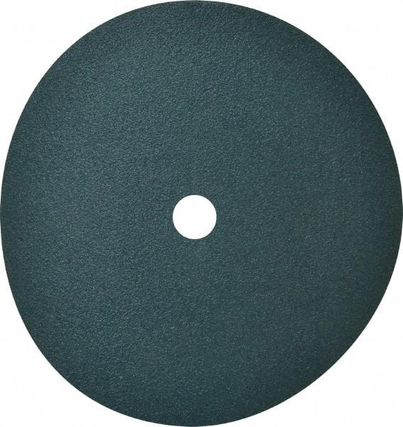 Tru-Maxx - 9-1/8" Diam 7/8" Hole 60 Grit Fiber Disc - Medium Grade, Zirconia Alumina, 8,000 Max RPM - Caliber Tooling